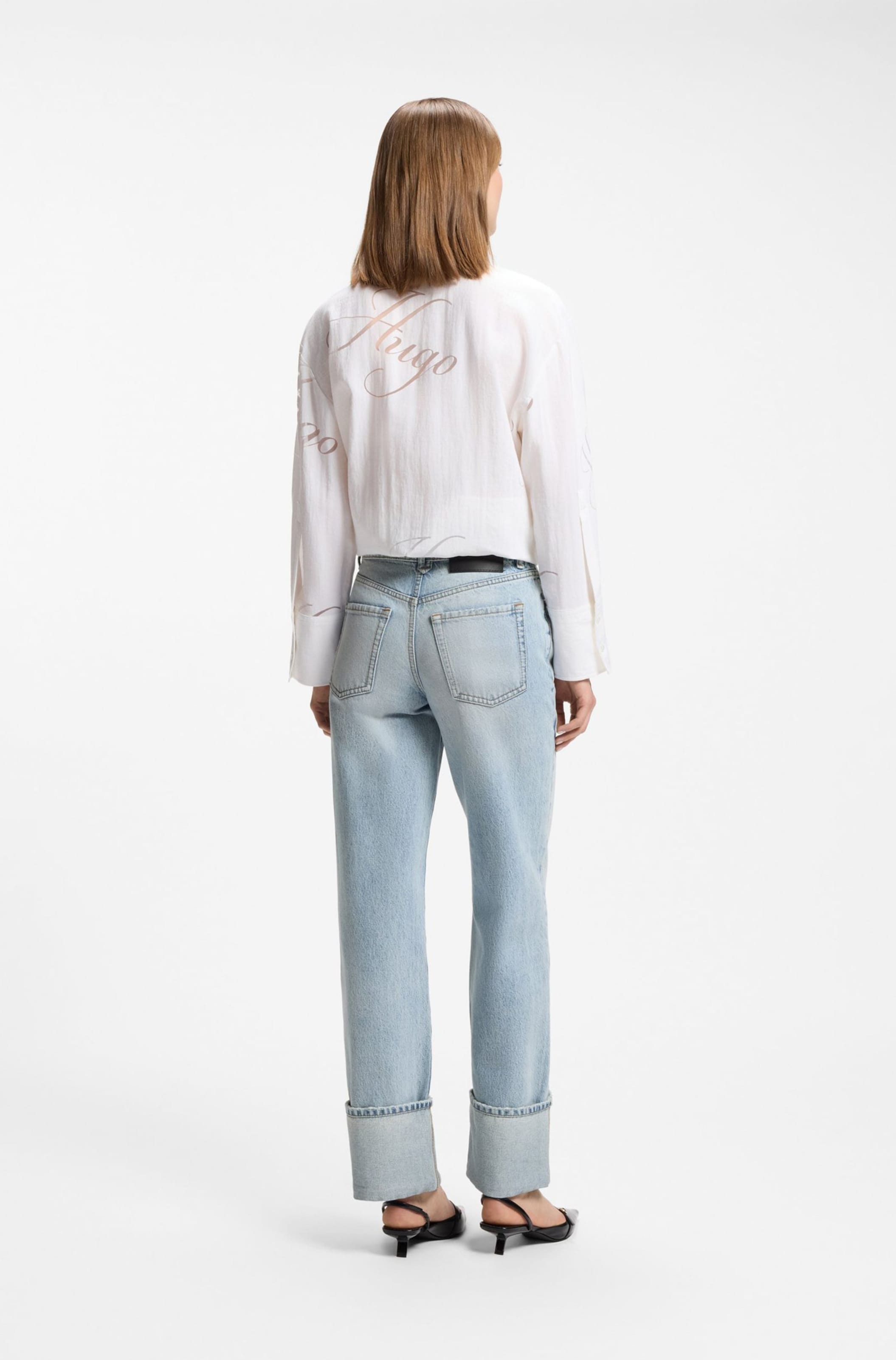 HUGO Tapered Jeans in Blue
