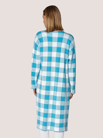 MADELEINE Between-Seasons Coat in Blue