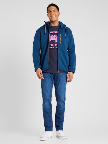 Superdry Shirt in Blauw