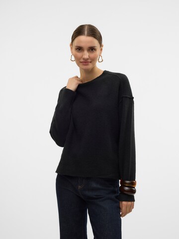 VERO MODA Pulover 'VMSERENA' | črna barva: sprednja stran