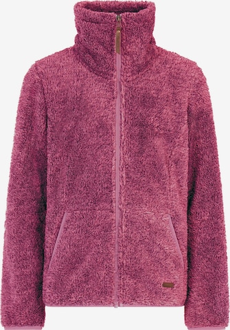 PROTEST Fleecejacke 'Riri JR' in Pink: Vorderseite