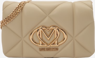 Love Moschino Olkalaukku värissä beige: etupuoli