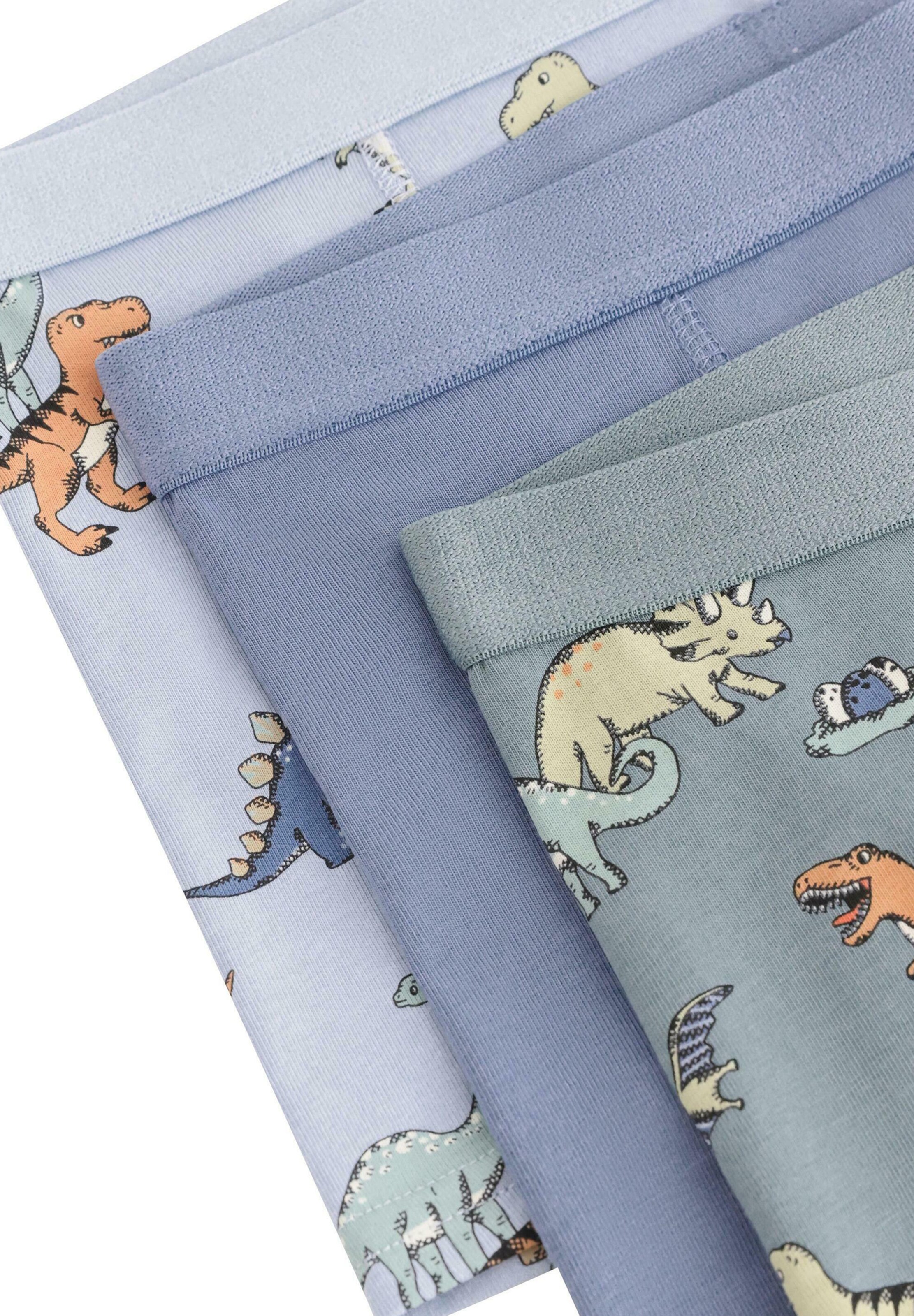 Lindex - Cueca 'Dinosaurs' em azul