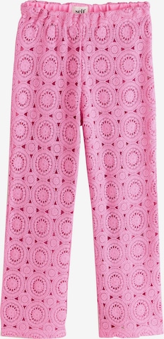 rožinė Next Laisvas Kelnės: priekis