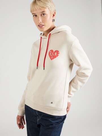 Key Largo Sweatshirt 'Peace' i grå