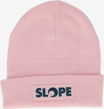 SLOPE Mütze 'Wren' in Pink: Vorderseite