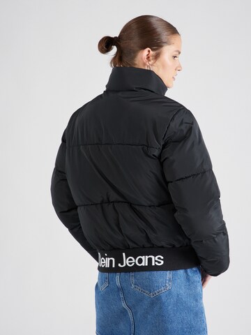 Calvin Klein Jeans Winterjas in Zwart