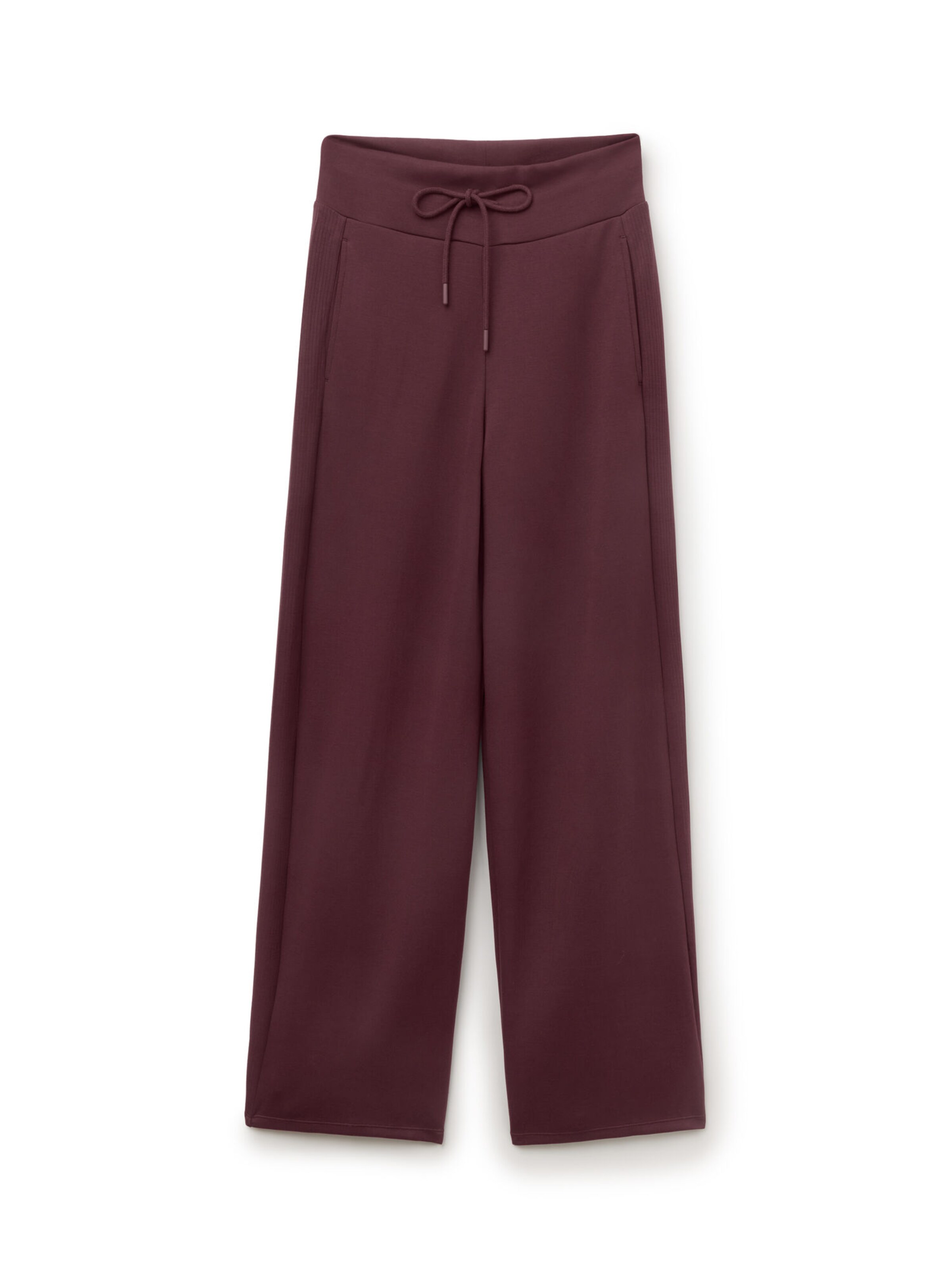 Tezenis Wide leg Pants in Red: front