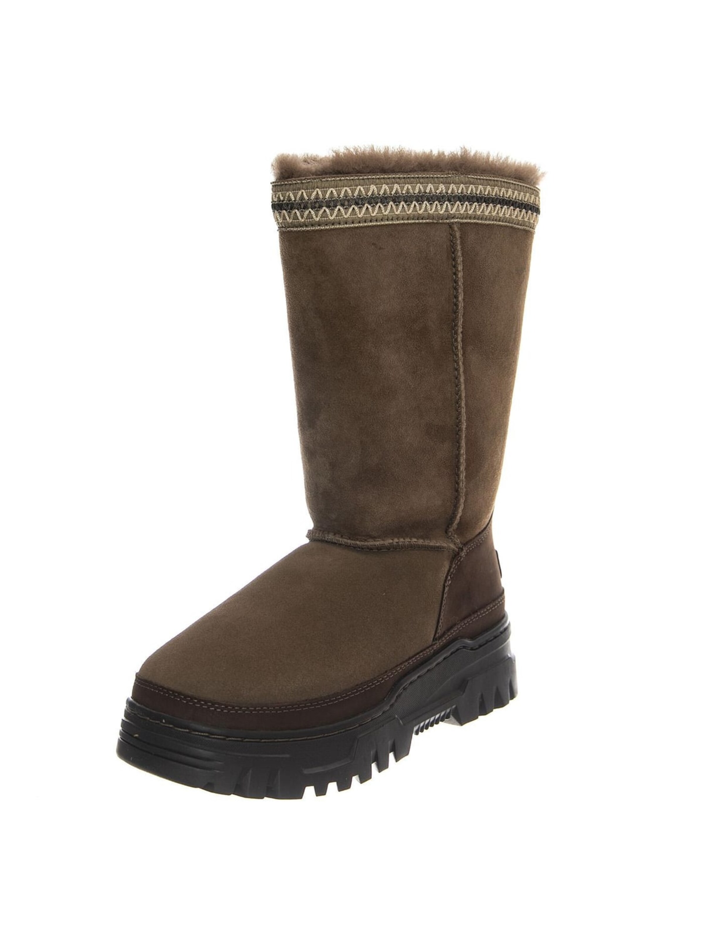 UGG Bottes 'W Classic Tall Trailgazer Hickory' en 36 en marron, Vue avec produit