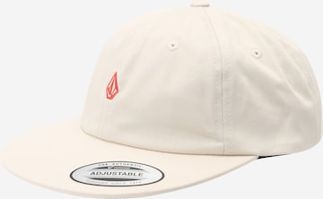 Volcom Cap 'FULL STONE' in Weiß: predná strana