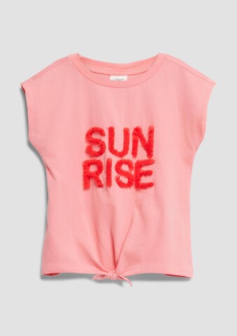 T-Shirt s.Oliver en rose