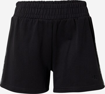 Calvin Klein Jeans Regular Shorts in Schwarz: predná strana