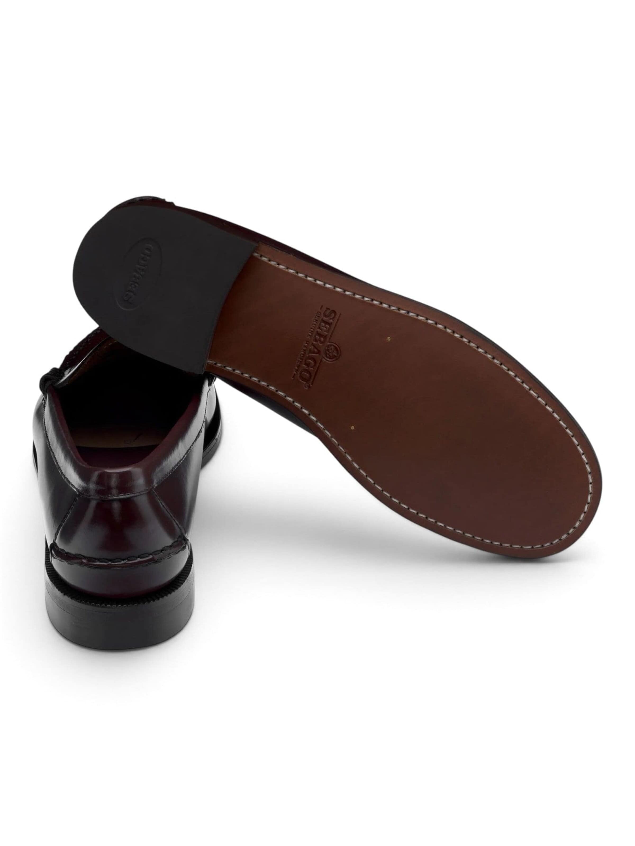 Scarpa stringata 'CLASSIC DAN MEN BROWN BURGUNDY' di SEBAGO in rosso