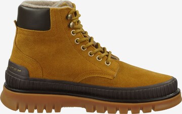 GANT Lace-Up Boots in Yellow