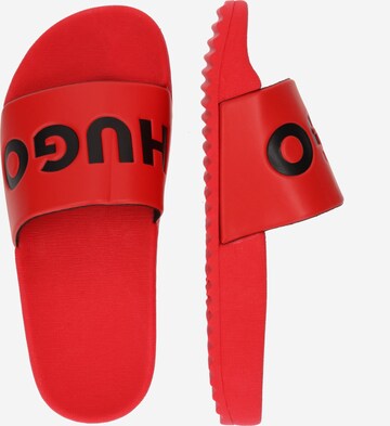 HUGO Red Beach & swim shoe in Red