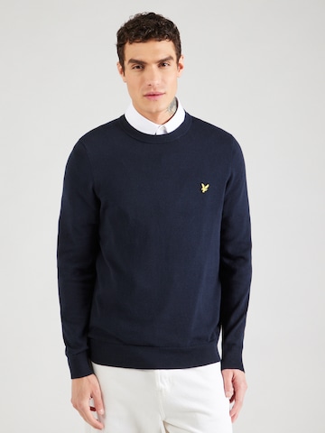 Lyle & Scott Sweater in Blue: front