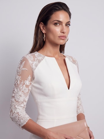 AUDRAY - Vestido de bainha 'ROMY' em bege