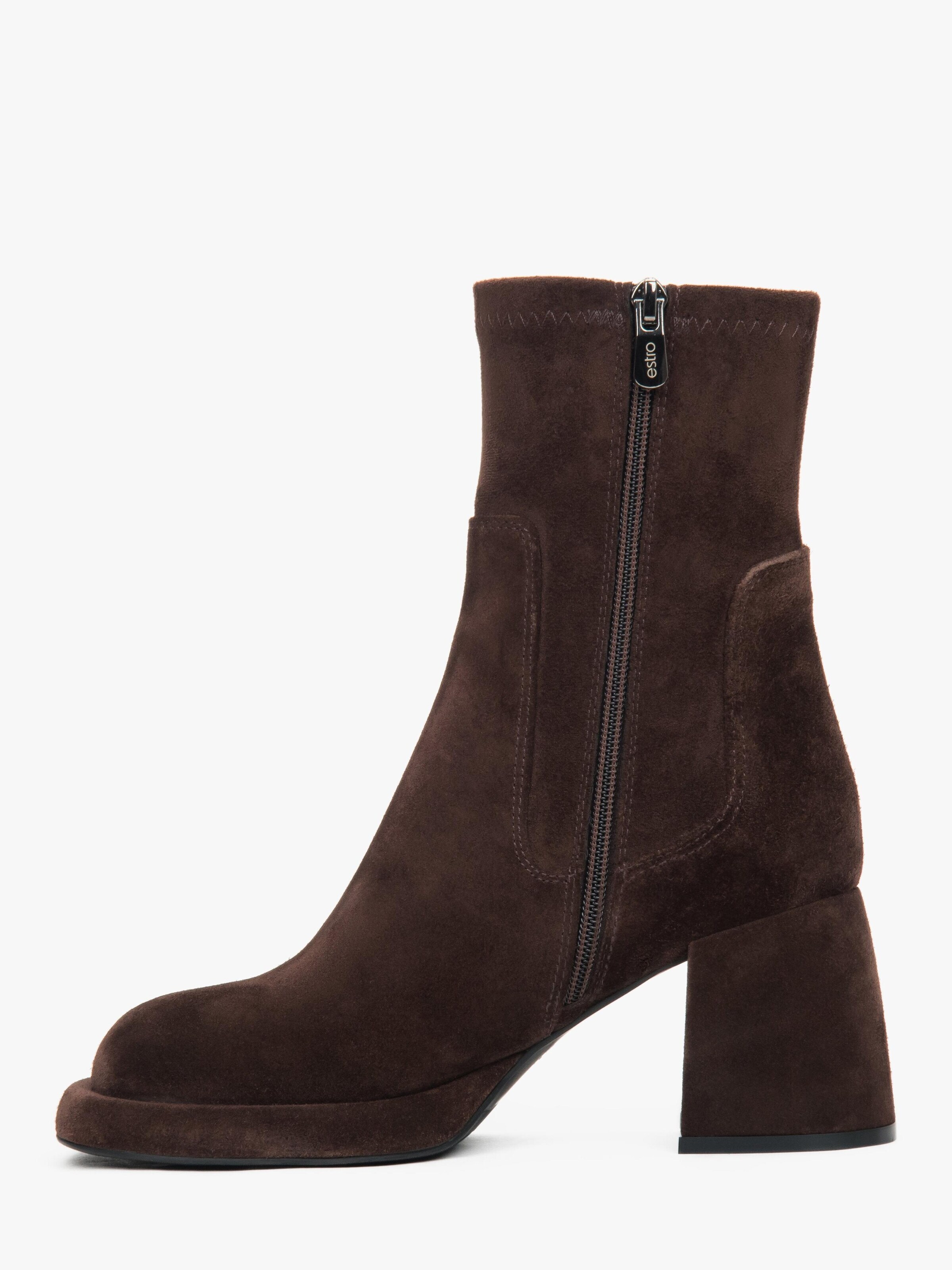 Ankle boots '53-731' di Estro in marrone: frontale