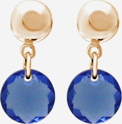 Gemshine Oorbellen in de kleur Blauw / Goud, Productweergave