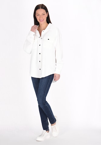 Chemisier usha BLUE LABEL en blanc