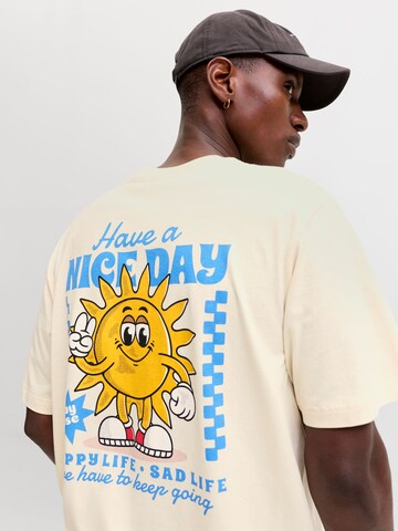 T-Shirt JACK & JONES en blanc