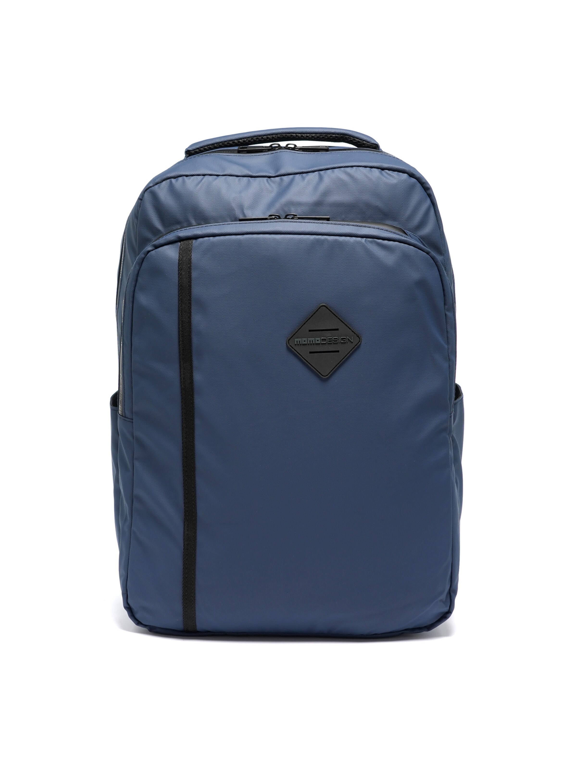 Zaino 'Zaino uomo casual Silvano Pro - Poliuretano - Poliestere' di Momo Design in blu: frontale