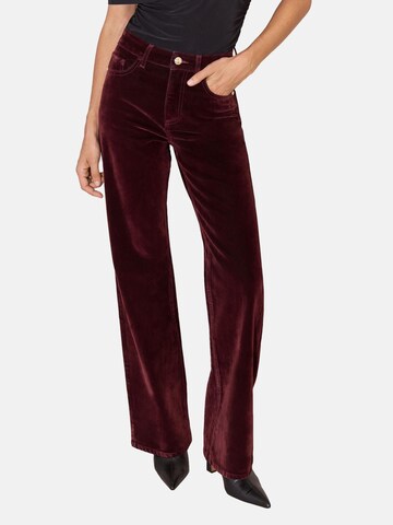 Wide leg Pantaloni di Lipsy in rosso: frontale