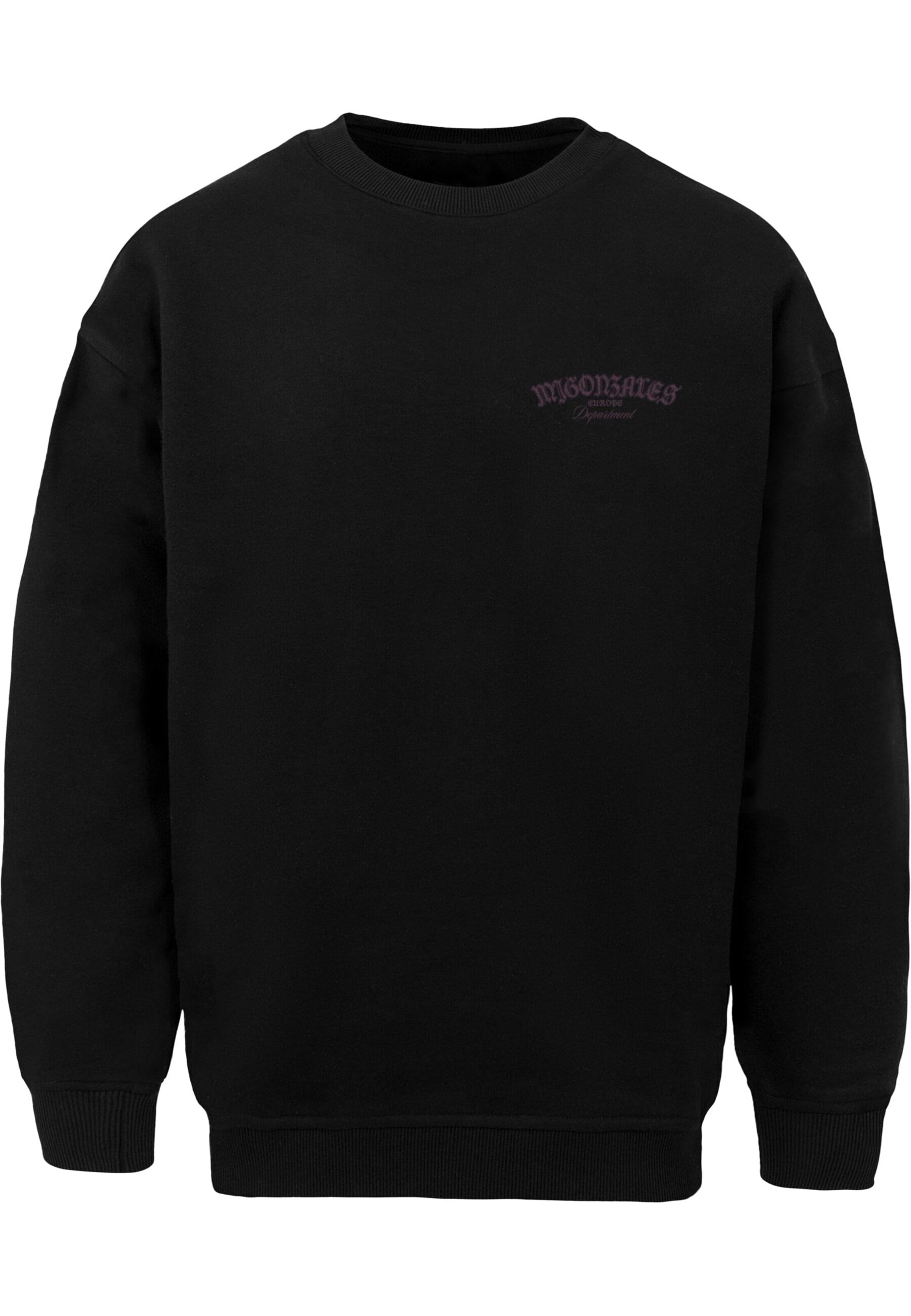 MJ Gonzales Tréning póló 'Dominance' - fekete: elől