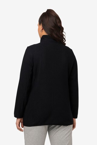 Ulla Popken Sweatjacke in Schwarz