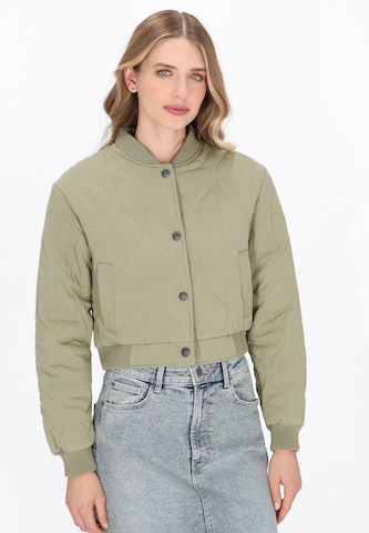 Veste mi-saison DreiMaster Vintage en vert : devant
