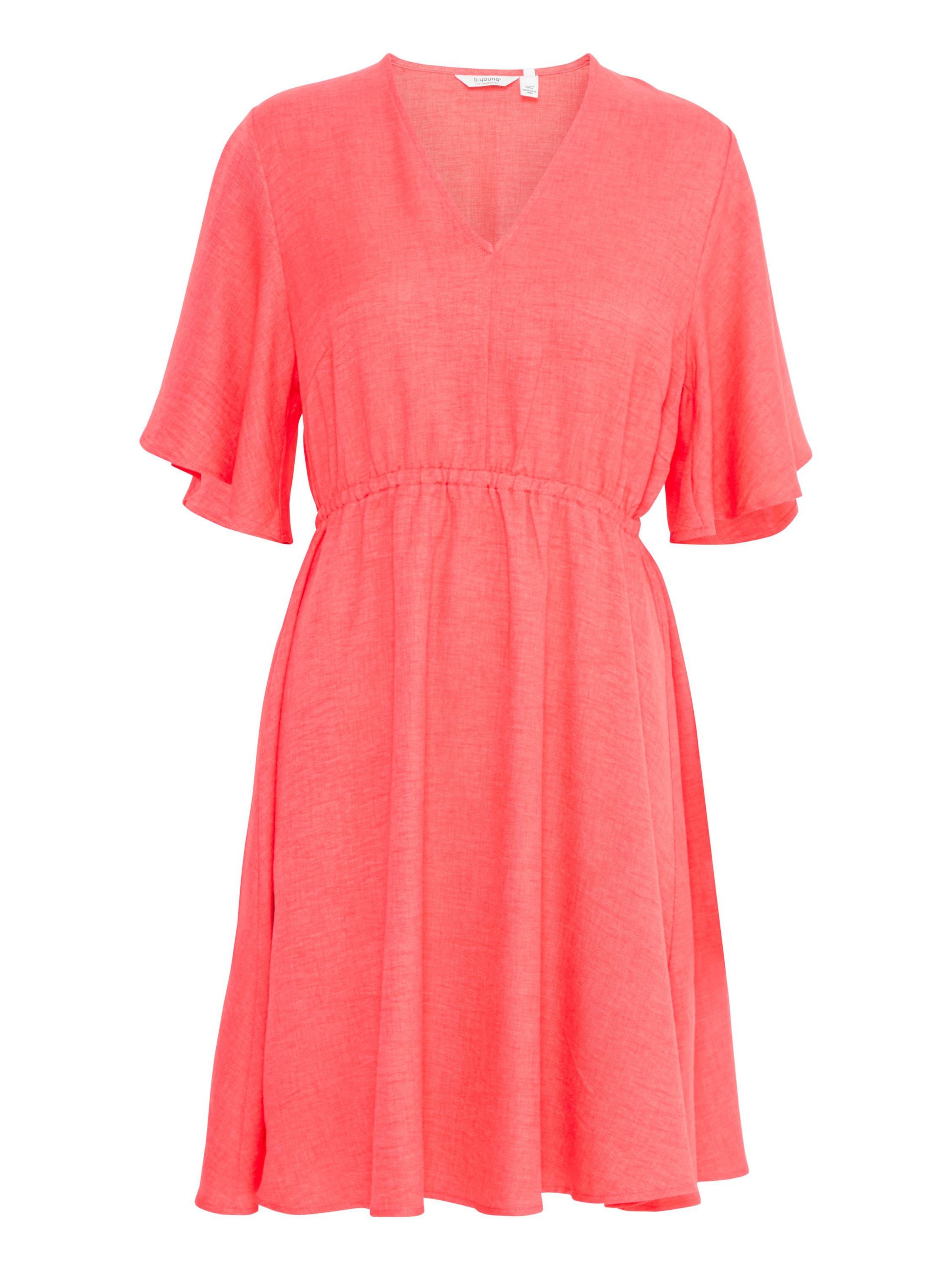 b.young Kleid 'Gaiya' in Rot: Vorderseite