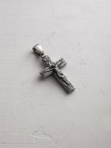 REYTEL Παντατίφ 'CHRIST CRUCIFIX. SALVATION' σε ασημί