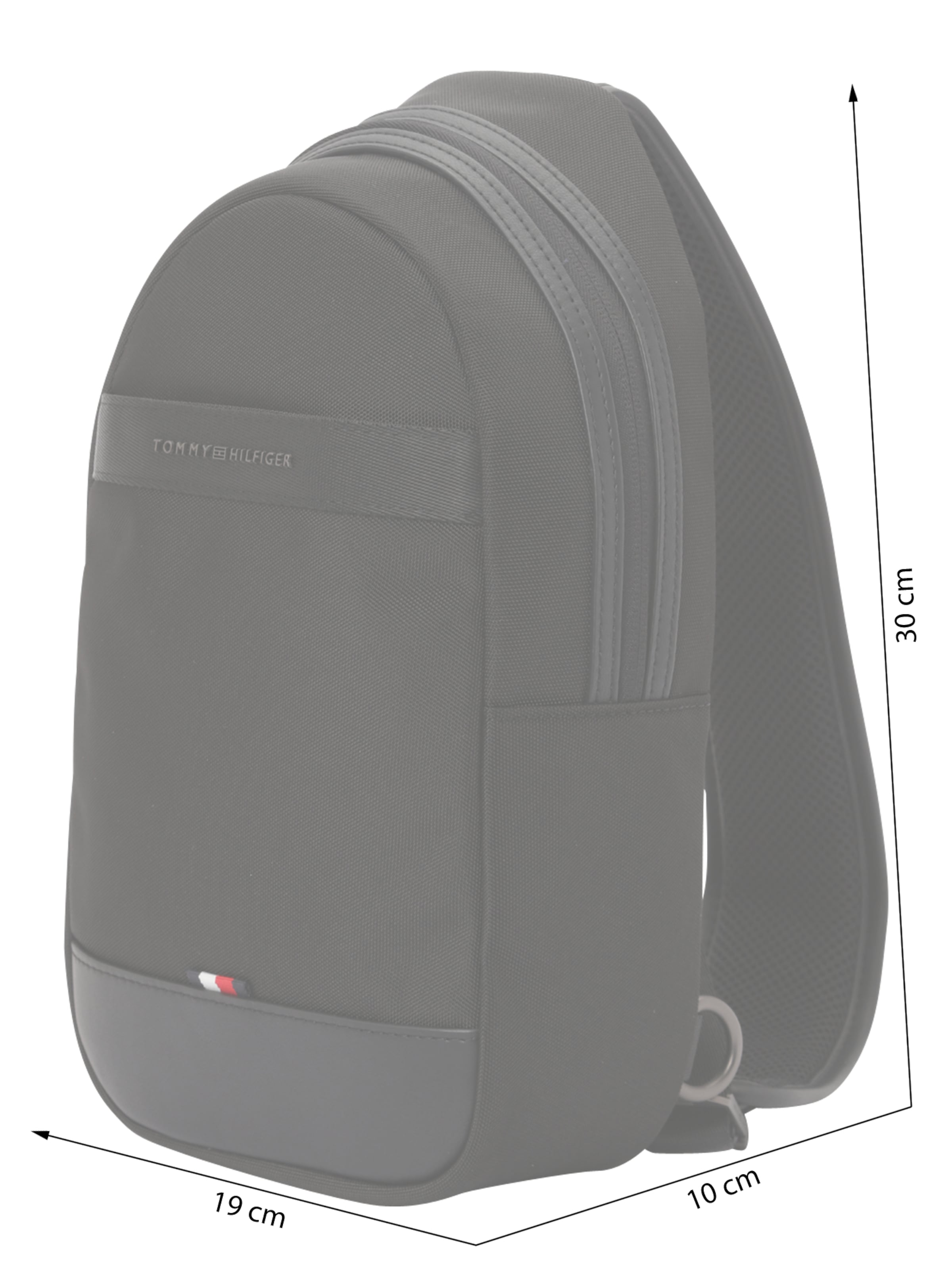 TOMMY HILFIGER Rugzak in Zwart