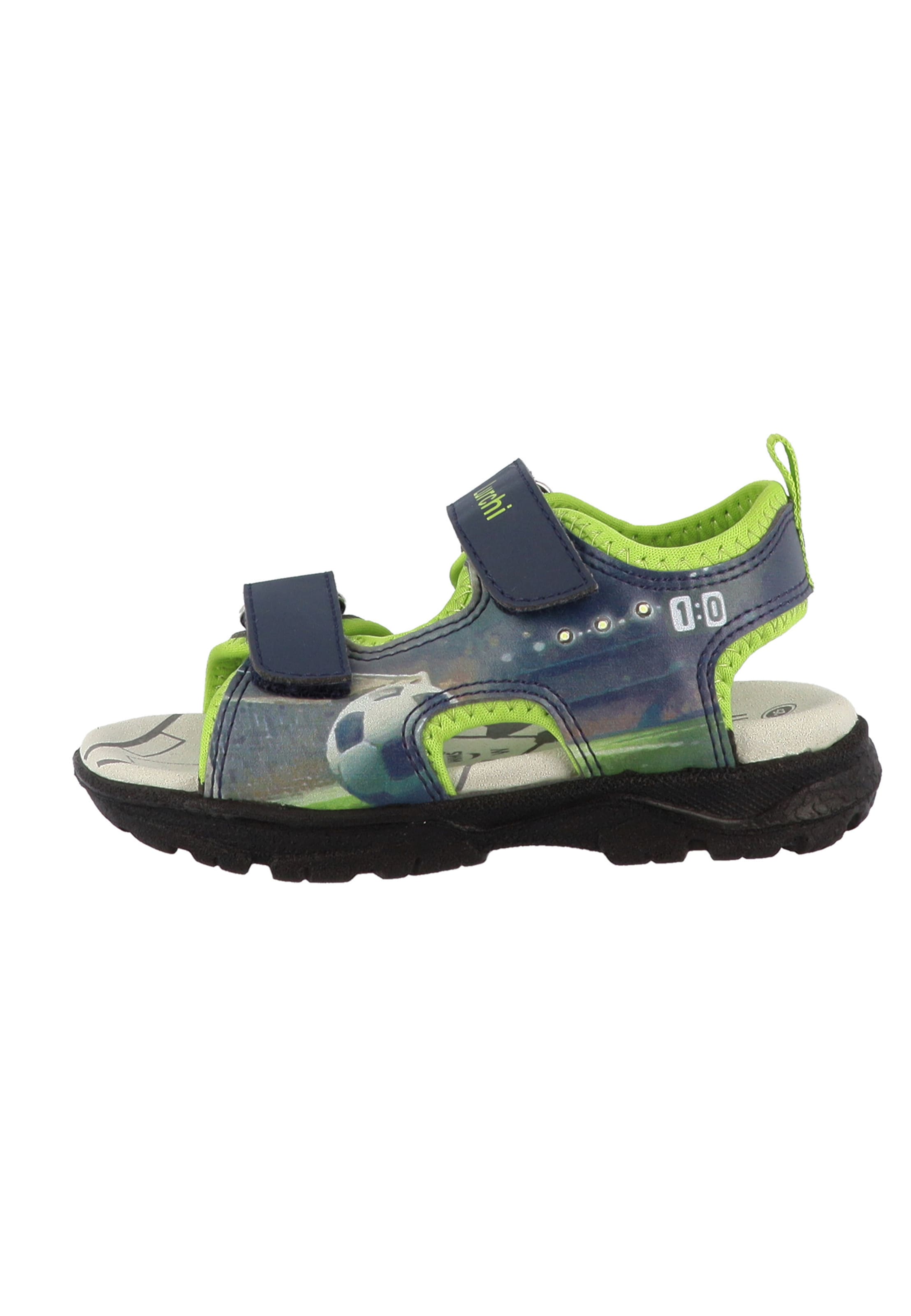 Chaussures ouvertes LURCHI en bleu : devant