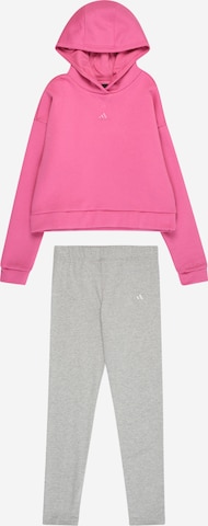 ADIDAS SPORTSWEAR Tréningruha 'Fleece' - szürke: elől