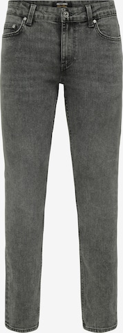 Only & Sons Regular Farkut 'ONSLOOM' värissä harmaa: etupuoli