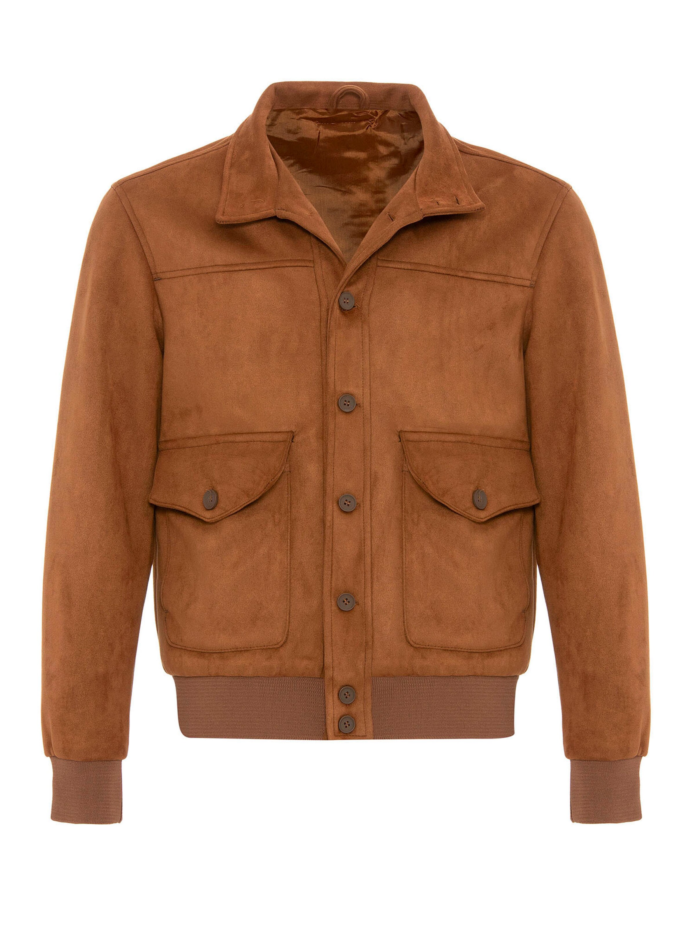 Antioch Демисезонная куртка в Коричневый: спереди