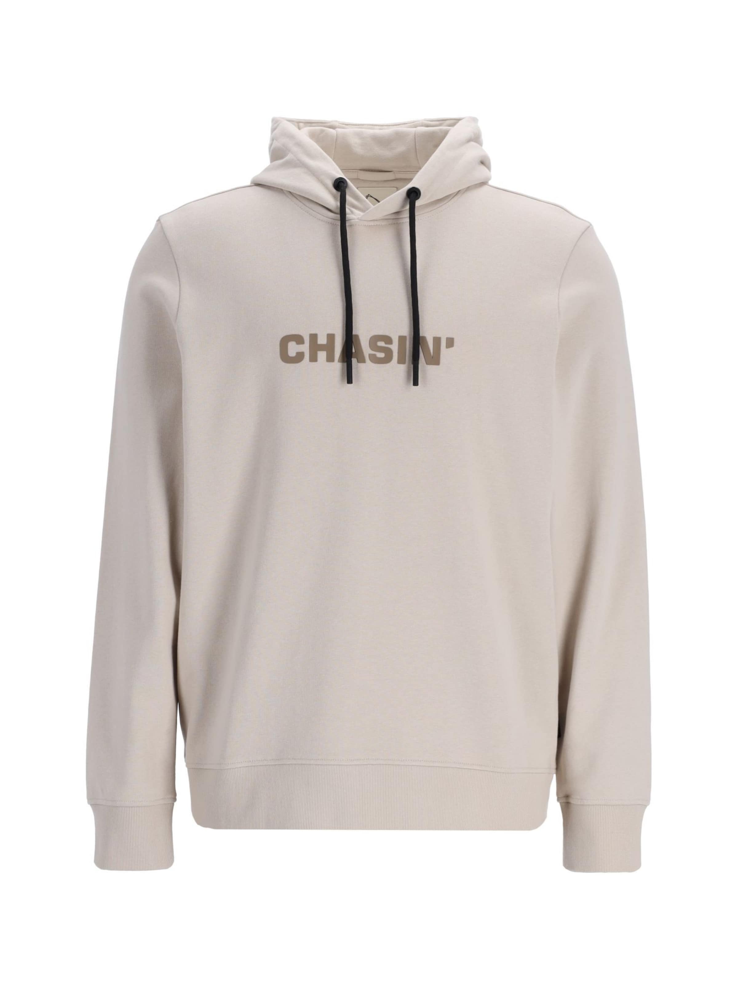 CHASIN' Sweatshirt in Grey: front