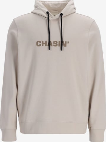 CHASIN' Sweatshirt in Grau: Vorderseite