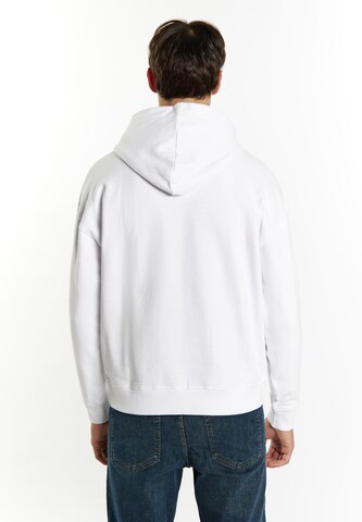 Sweat-shirt MO en blanc