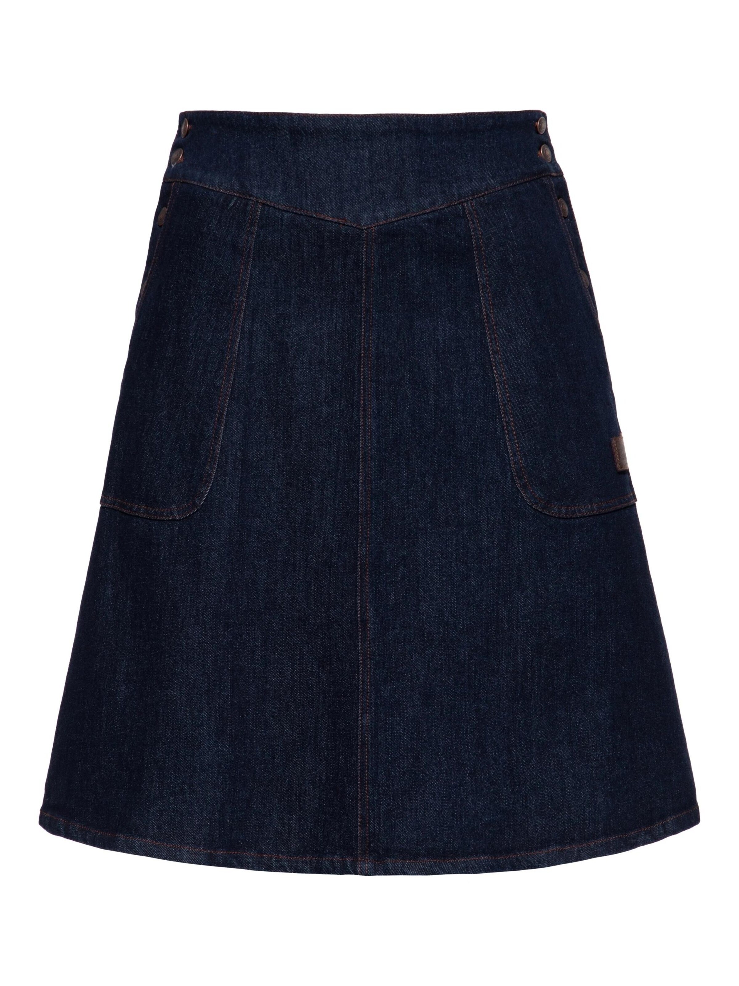 Queen Kerosin Skirt 'Josie' in Blue: front