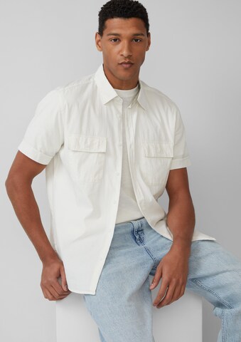 Coupe regular Chemise s.Oliver en blanc : devant
