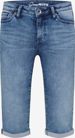 Soccx Slim fit Pants 'Romy' in Blue: front