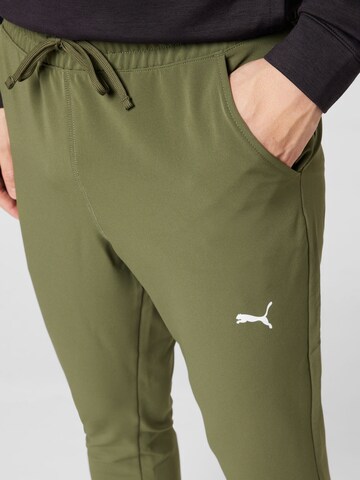 PUMA Regular Workout Pants in Green