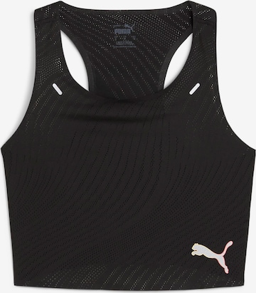 PUMA Sporditopp, värv must: eest vaates