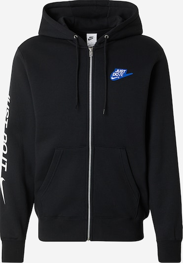 Džemperis 'CLUB' iš Nike Sportswear, spalva – mėlyna / juoda, Prekių apžvalga