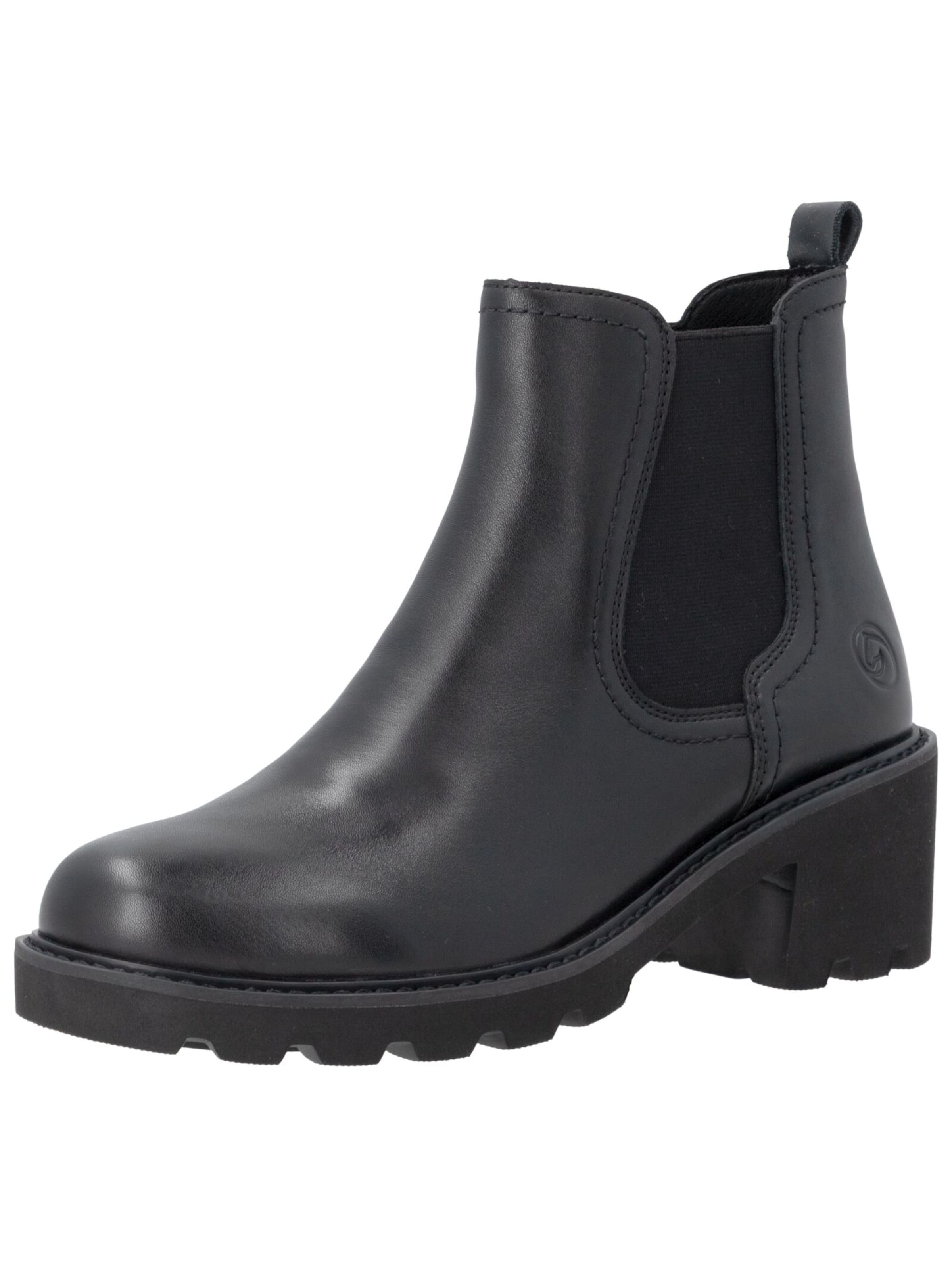 Boots chelsea di REMONTE in nero: frontale