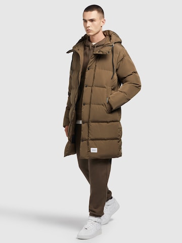 khujo Winter Coat 'Dewey' in Green