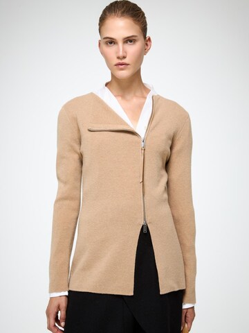V S P Knit Cardigan 'Lidia' in Beige: front