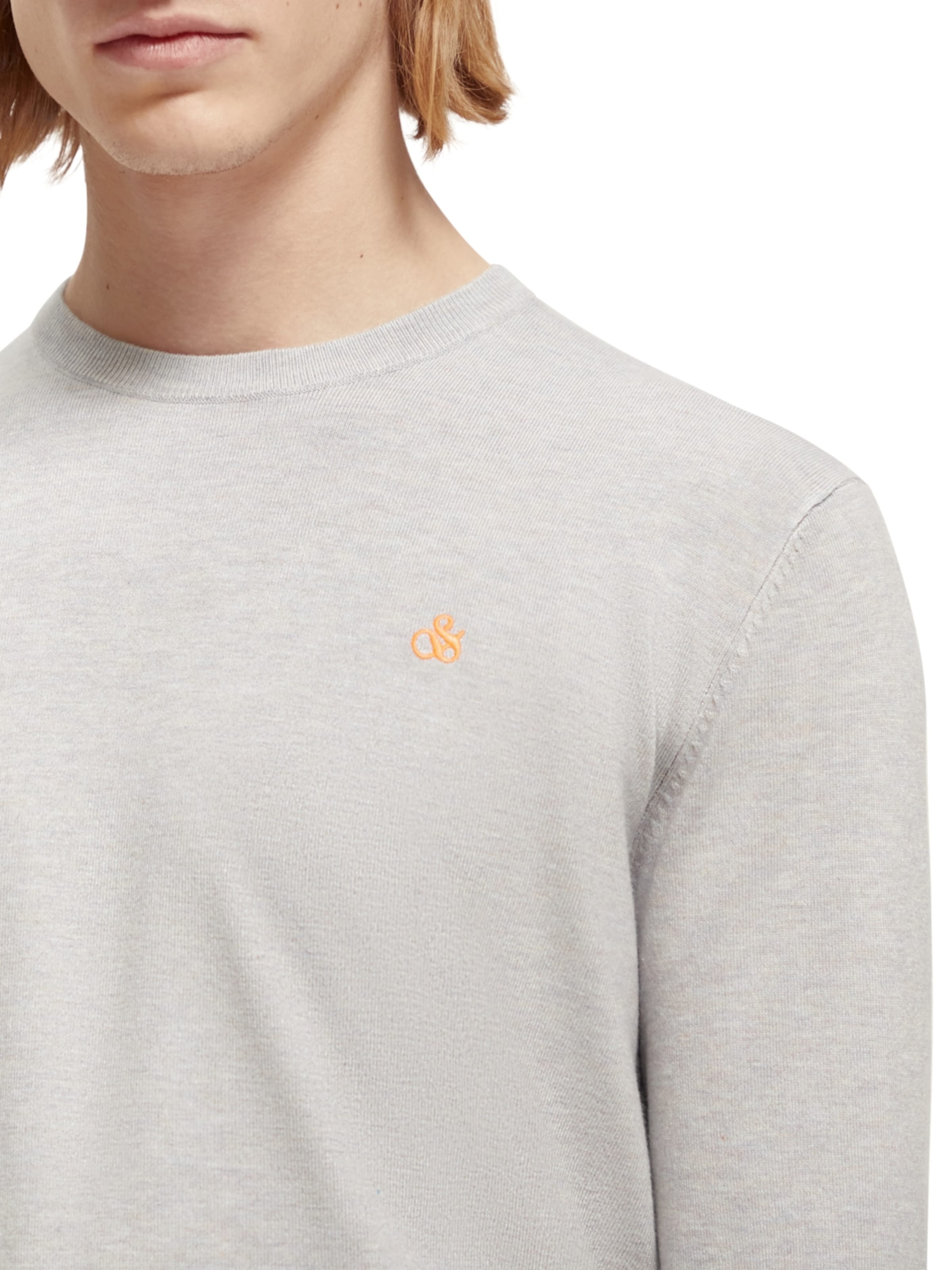 SCOTCH & SODA - Jersey 'Essential' en gris